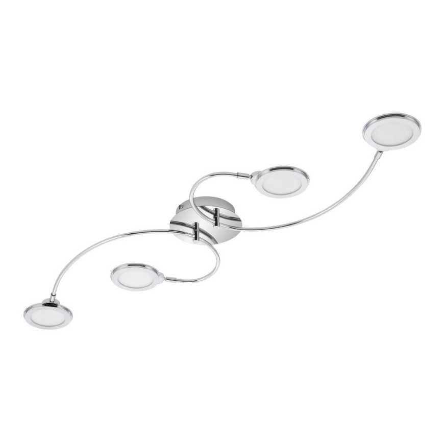 Briloner 3660-048 - Dimbar LED-lampakrona CIRCOLARE 4xLED/5W/230V