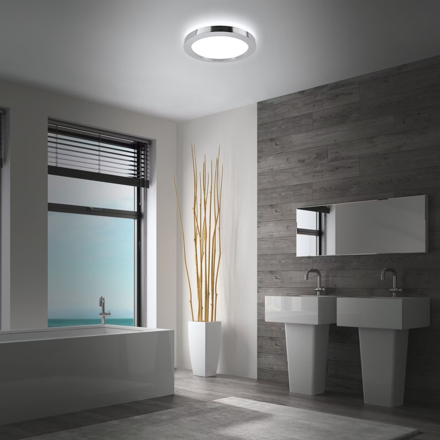 Briloner 3673-018 - LED taklampa för badrum SPLASH LED/28W/230V diameter 41 cm