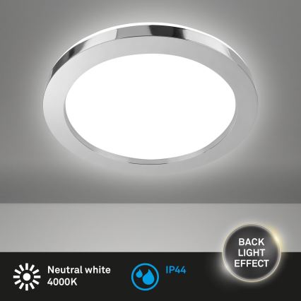 Briloner 3673-018 - LED taklampa för badrum SPLASH LED/28W/230V diameter 41 cm