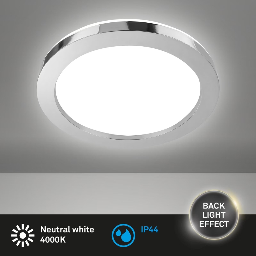 Briloner 3673-018 - LED taklampa för badrum SPLASH LED/28W/230V diameter 41 cm