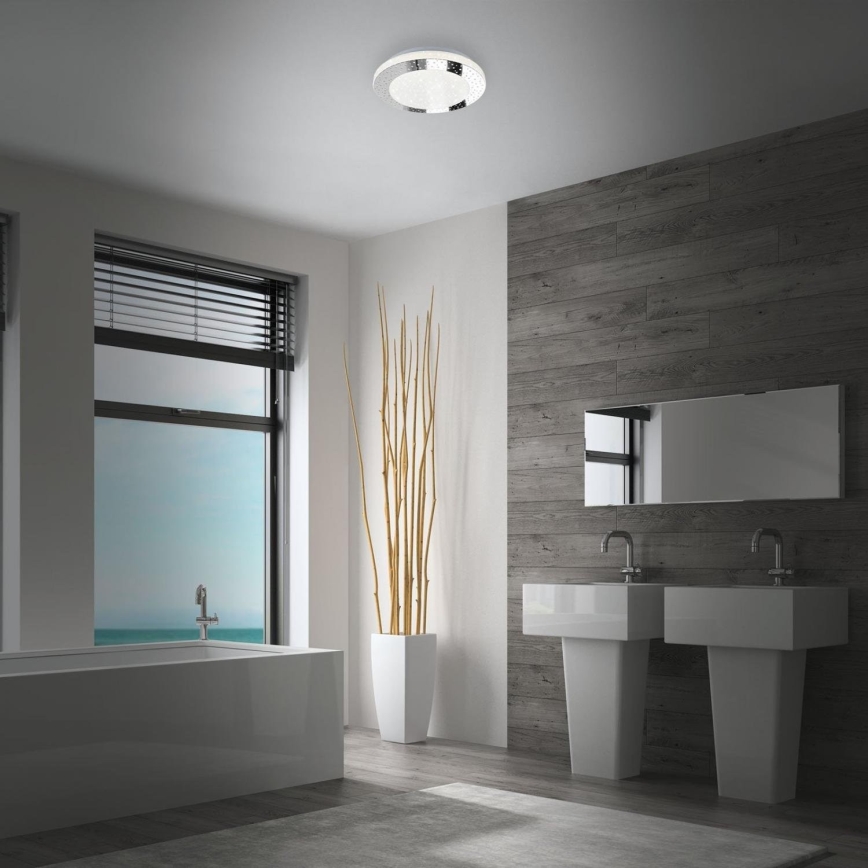 Briloner 3693-018 - LED taklampa för badrum LED/15W/230V IP44 4000K diameter 28 cm