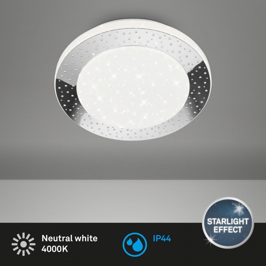 Briloner 3693-018 - LED taklampa för badrum LED/15W/230V IP44 4000K diameter 28 cm