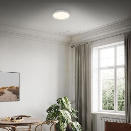 Briloner 3700-014 - LED taklampa RUNA LED/16W/230V 3000K diameter 28 cm silver