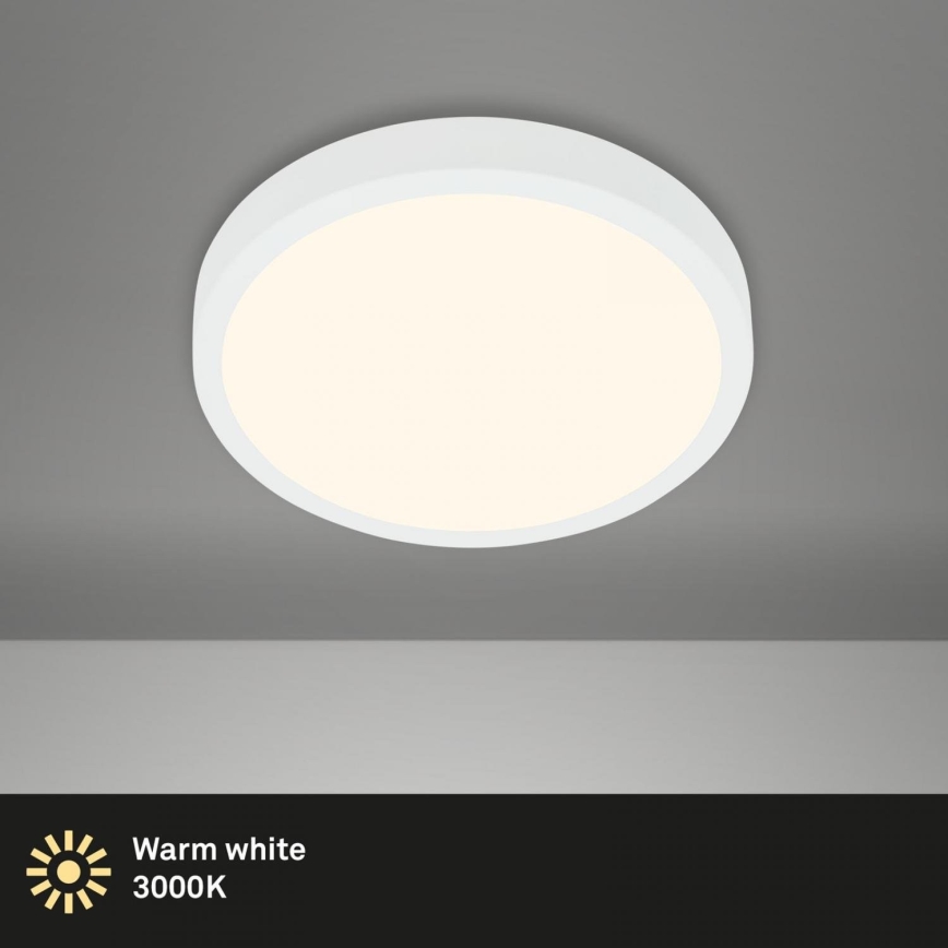 Briloner 3700-016 - LED taklampa RUNA LED/16W/230V 3000K diameter 28 cm vit