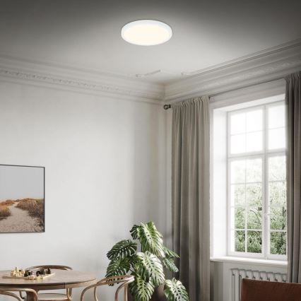 Briloner 3703-016 - LED taklampa RUNA LED/24W/230V 3000K diameter 38 cm vit