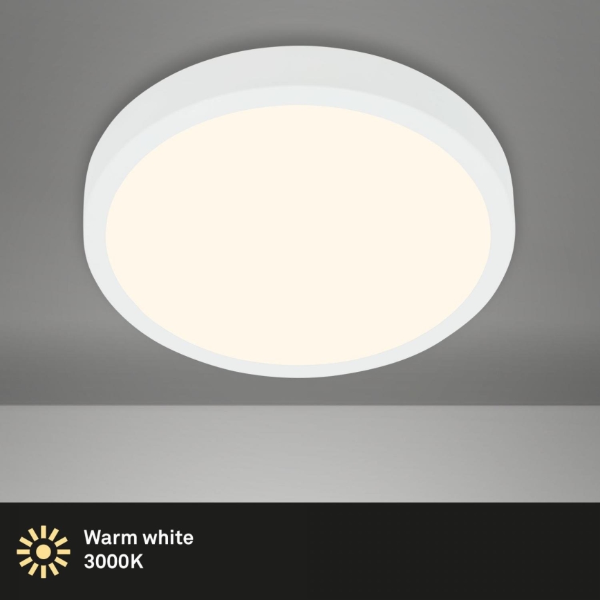Briloner 3703-016 - LED taklampa RUNA LED/24W/230V 3000K diameter 38 cm vit