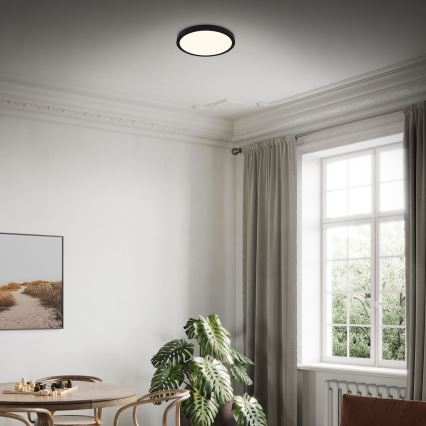 Briloner 3704-015 - LED Dimbar taklampa RUNA LED/22W/230V 2700-6500K svart + fjärrkontroll