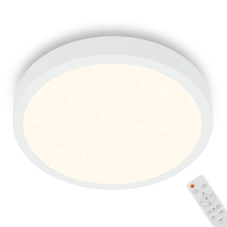 Briloner 3704-016 - LED Dimbar taklampa RUNA LED/22W/230V 2700-6500K vit + fjärrkontroll