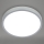 Briloner 3709-014 - LED RGBW Dimbar taklampa LED/22W/230V 4000K diameter 38 cm silver + fjärrkontroll