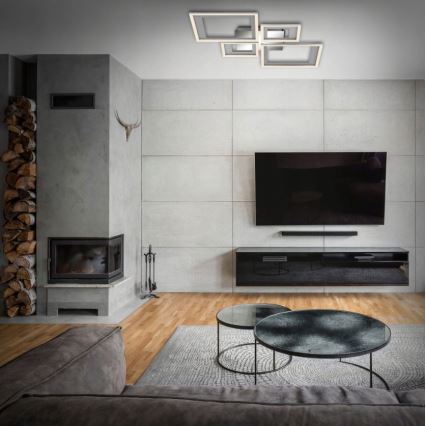 Briloner 3727-019 - LED Dimbar taklampa FRAME LED/38W/230V