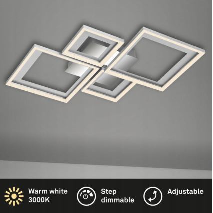 Briloner 3727-019 - LED Dimbar taklampa FRAME LED/38W/230V