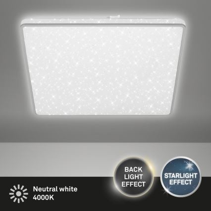 Briloner 3749-414 - LED taklampa LINO LED/24W/230V matt krom