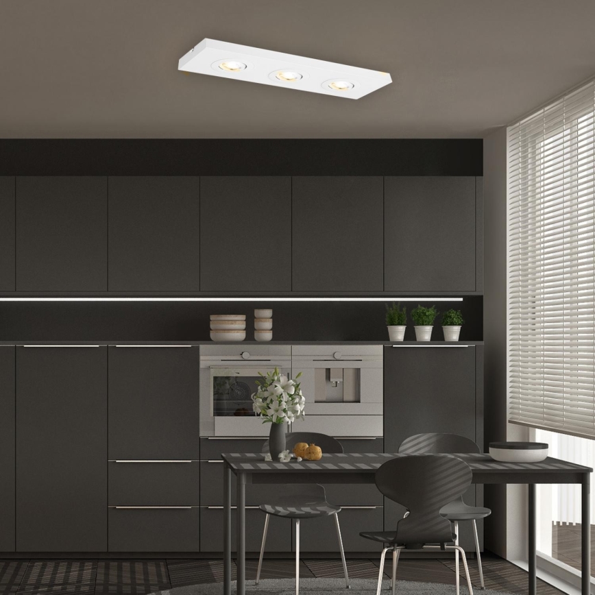 Briloner 3996036 - LED spotlight CTS 3xLED/4W/230V 2700/4000K vit