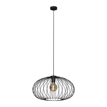 Briloner 4023-015 - Ljuskrona med textilsladd KAGO 1xE27/60W/230V