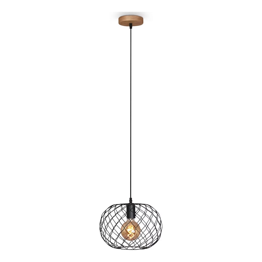 Briloner 4037-015 - Ljuskrona med textilsladd WINKI 1xE27/40W/230V