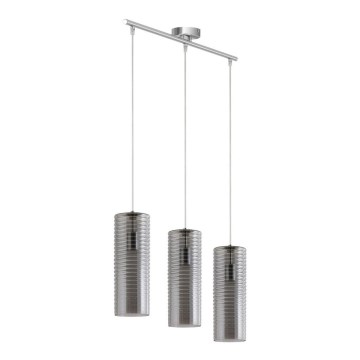 Briloner 4313-038 - Ljuskrona med snöre 3xE27/60W/230V