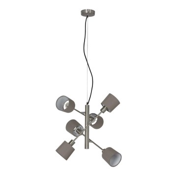 Briloner 4810-062 - Ljuskrona med snöre 6xE14/5,5W/230V
