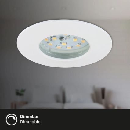 Briloner 6994-036 - Set med 3 infällda LED-armaturer för badrum LED/5W/230V IP44