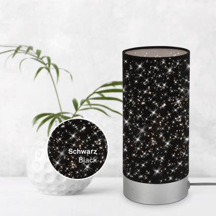 Briloner 7028-015 - Bordslampa STARRY SKY 1xE14/25W/230V svart