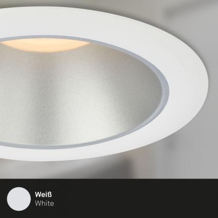 Briloner 7041-036 - KIT 3x Infälld LED badrumsbelysning LED/4,9W/230V IP44 vit