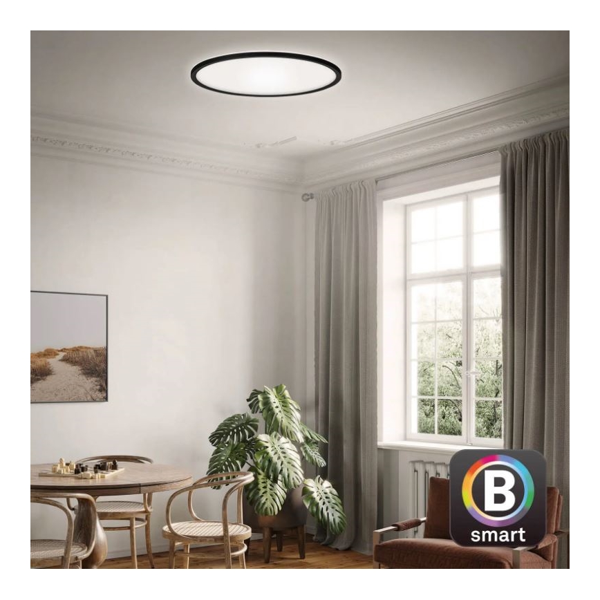 Briloner 7059-015 - LED Dimbar taklampa SLIM LED/22W/230V 2700-6500K Wi-Fi Tuya + fjärrkontroll