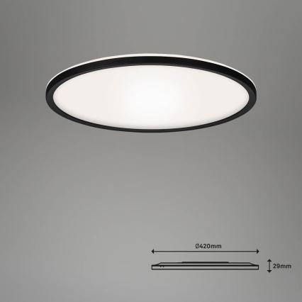 Briloner 7059-015 - LED Dimbar taklampa SLIM LED/22W/230V 2700-6500K Wi-Fi Tuya + fjärrkontroll