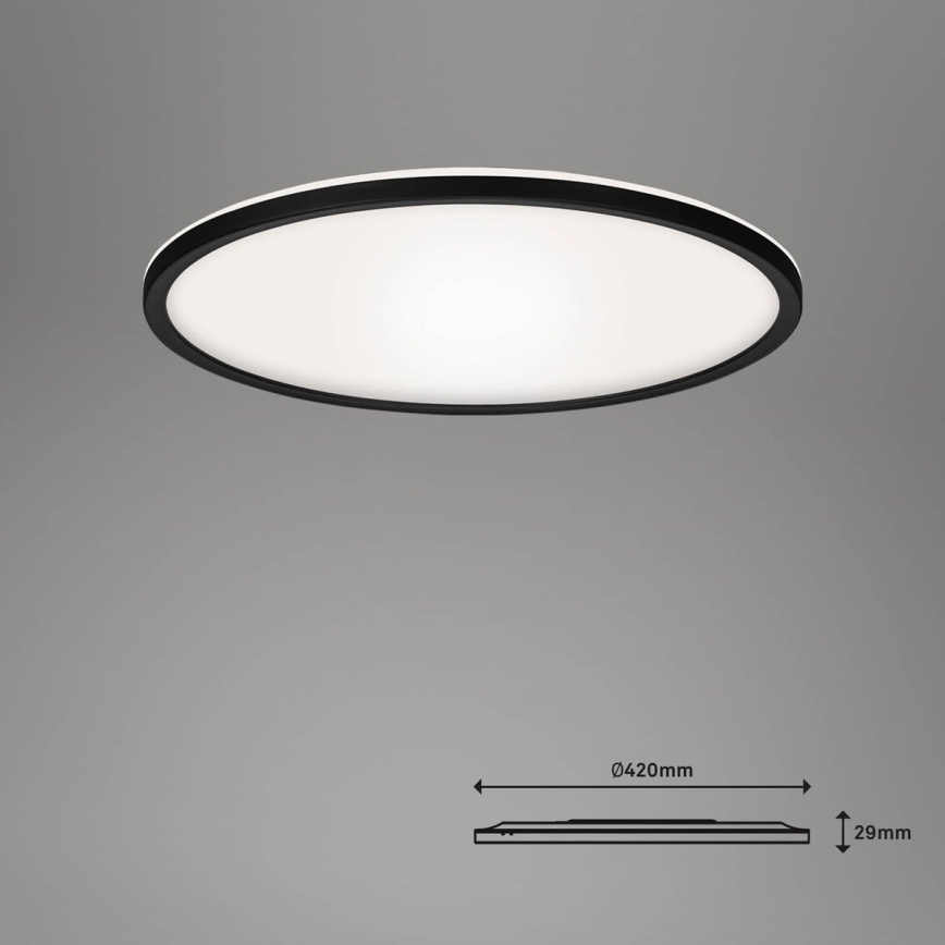 Briloner 7059-015 - LED Dimbar taklampa SLIM LED/22W/230V 2700-6500K Wi-Fi Tuya + fjärrkontroll