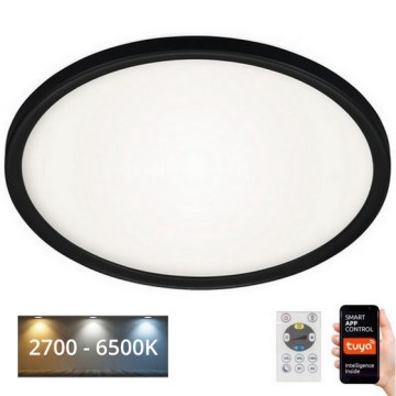 Briloner 7059-015 - LED Dimbar taklampa SLIM LED/22W/230V 2700-6500K Wi-Fi Tuya + fjärrkontroll