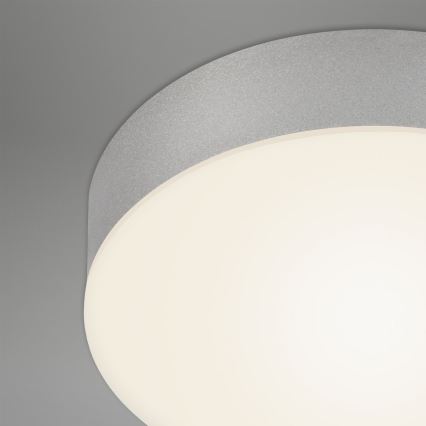 Briloner 7066-014 - LED taklampa FLAME LED/21W/230V 3000K silver diameter 28,7 cm
