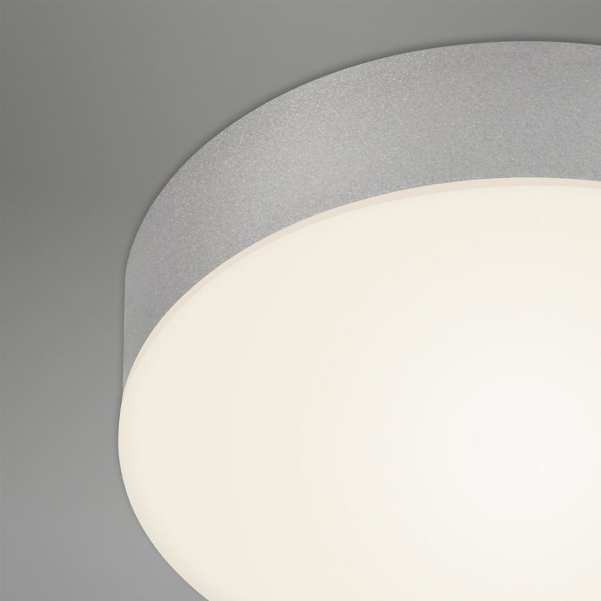 Briloner 7066-014 - LED taklampa FLAME LED/21W/230V 3000K silver diameter 28,7 cm