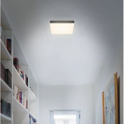 Briloner 7070-015 - LED taklampa FLAME LED/16W/230V svart