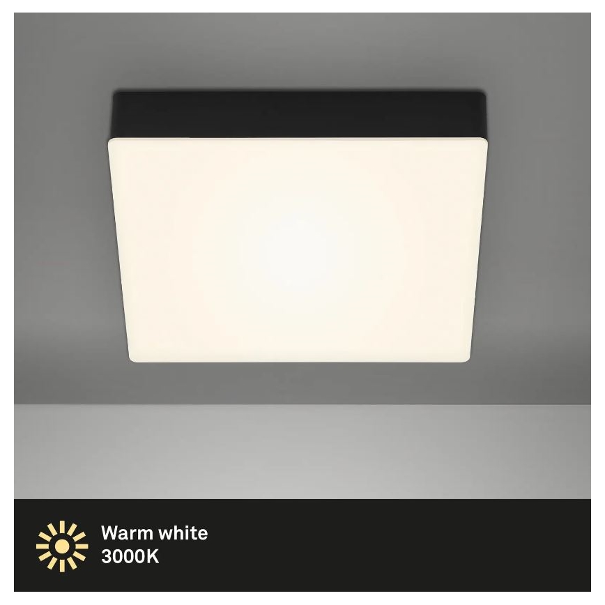 Briloner 7070-015 - LED taklampa FLAME LED/16W/230V svart