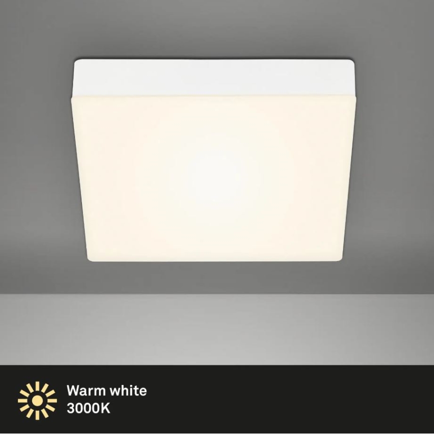 Briloner 7070-016 - LED taklampa FLAME LED/16W/230V vit