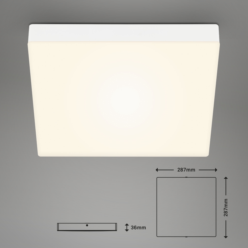 Briloner 7071016 - LED taklampa FLAME LED/21W/230V vit