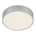 Briloner 7072-414 - LED taklampa STAR SKY LED/11W/230V 4000K diameter 15 cm silver