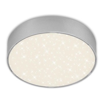 Briloner 7072-414 - LED taklampa STAR SKY LED/11W/230V 4000K diameter 15 cm silver