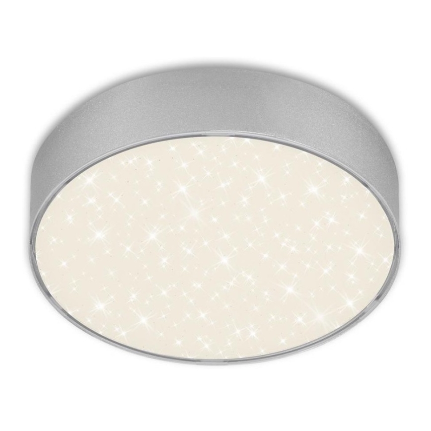 Briloner 7072-414 - LED taklampa STAR SKY LED/11W/230V 4000K diameter 15 cm silver
