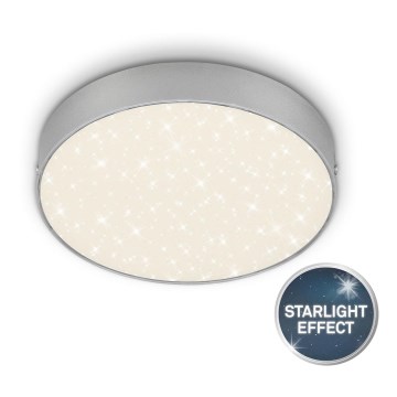 Briloner 7073-414 - LED taklampa STAR SKY LED/16W/230V 4000K diameter 21 cm silver