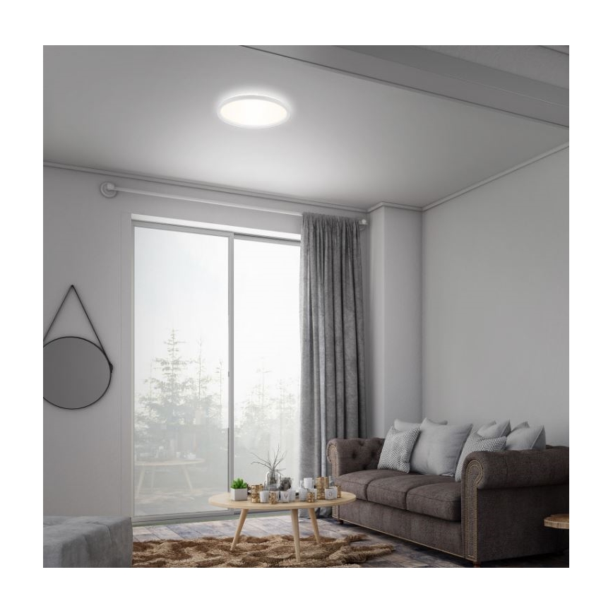 Briloner 7079-016 - LED Dimbar taklampa SLIM LED/18W/230V 2700-6500K + fjärrkontroll