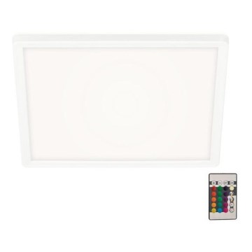 Briloner 7091-416 - LED RGBW Dimbar taklampa SLIM LED/22W/230V + fjärrkontroll