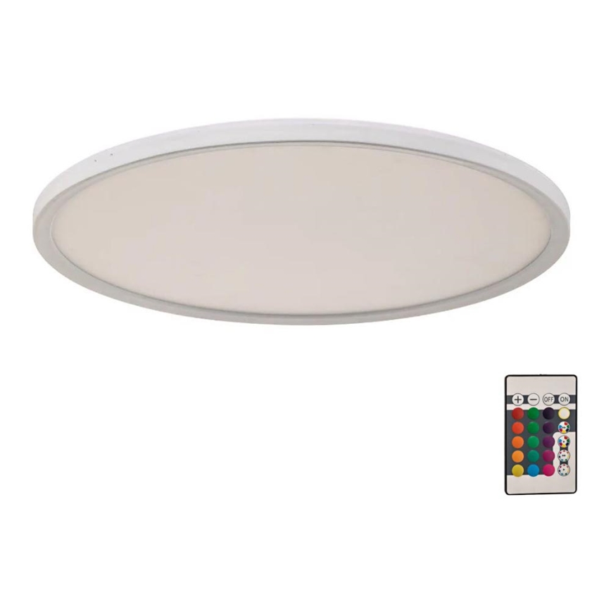 Briloner 7094-416 - LED RGBW Dimbar taklampa SLIM LED/22W/230V + fjärrkontroll