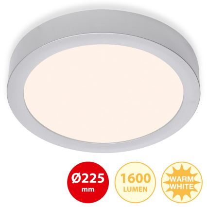Briloner 7117-014 - LED taklampa FIRE LED/16,5W/230V 3000K