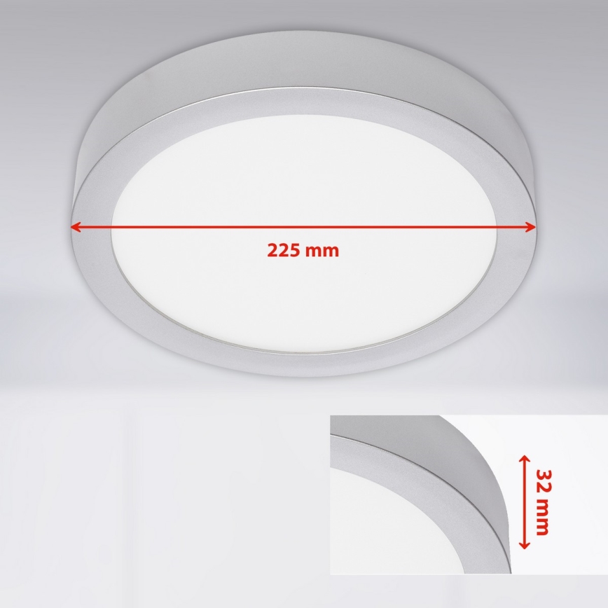 Briloner 7117-014 - LED taklampa FIRE LED/16,5W/230V 3000K