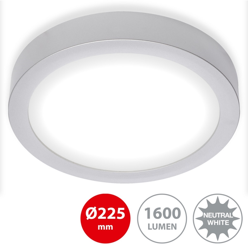 Briloner 7117-414 - LED taklampa FIRE LED/16,5W/230V 4000K