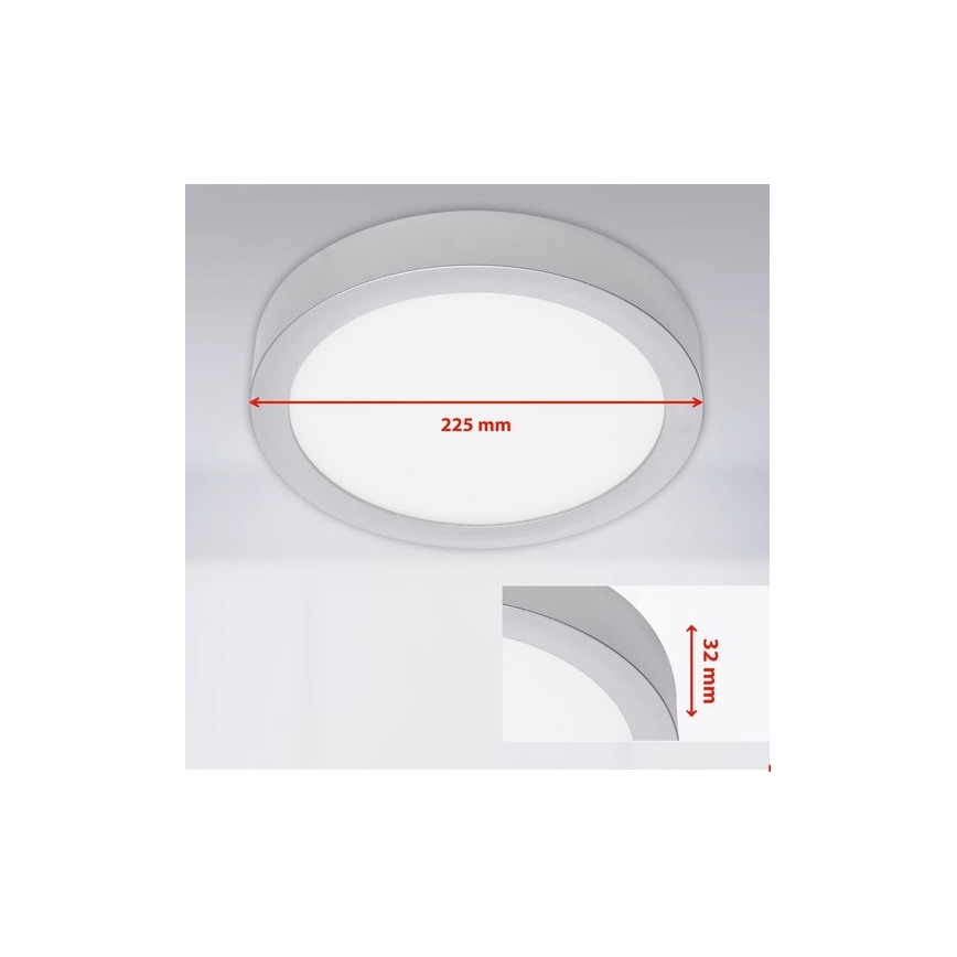 Briloner 7117-414 - LED taklampa FIRE LED/16,5W/230V 4000K