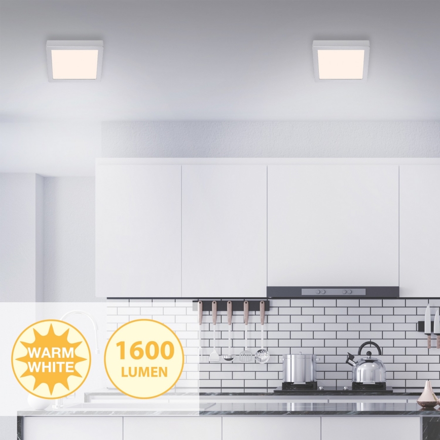 Briloner 7118-014 - LED taklampa FIRE LED/16,5W/230V 3000K