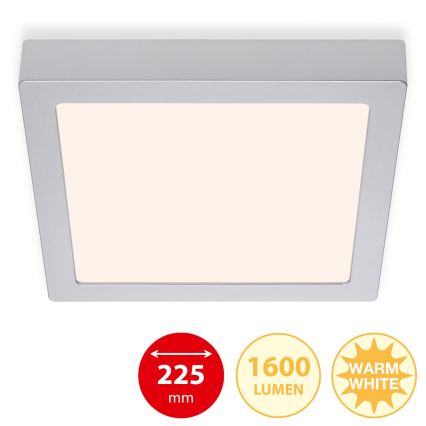Briloner 7118-014 - LED taklampa FIRE LED/16,5W/230V 3000K