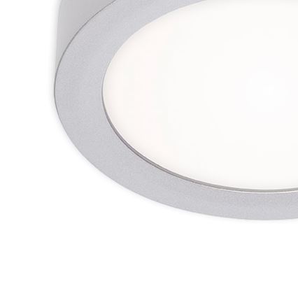 Briloner 7122-014 - LED-taklampa FIRE LED/11W/230V 3000K Ø 17 cm silver
