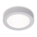 Briloner 7122-014 - LED-taklampa FIRE LED/11W/230V 3000K Ø 17 cm silver