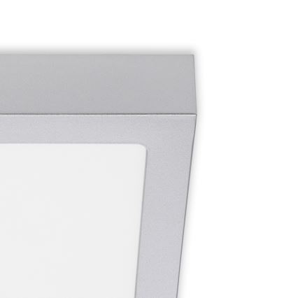 Briloner 7123-414 - LED taklampa FIRE LED/12W/230V silver
